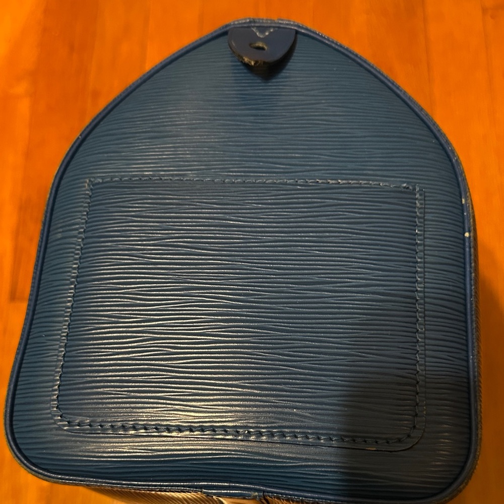 Louis Vuitton Blue Epi Leather Tote - Picture 7 of 16